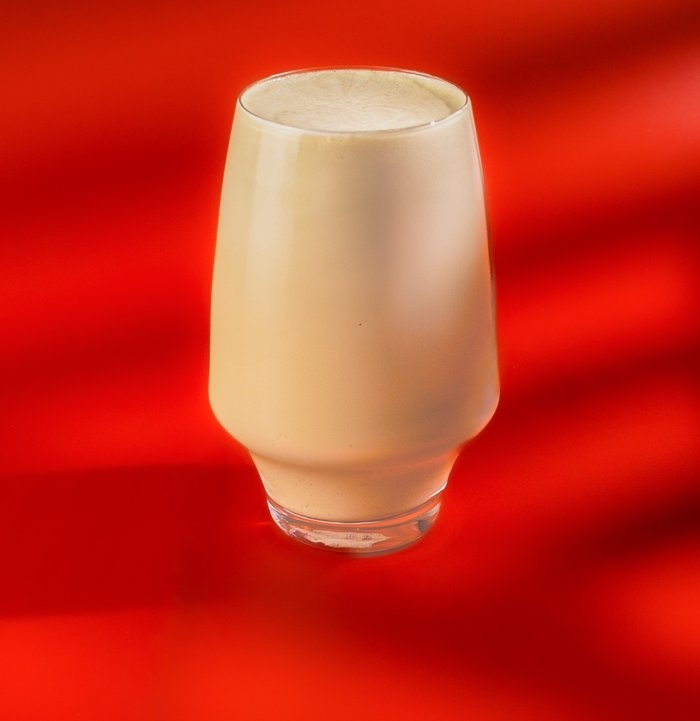 Кофе Раф медовик с малиной